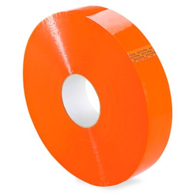 Machine Length Tape - 1.9 Mil, 2" x 1,000 yds, Orange S-17270O