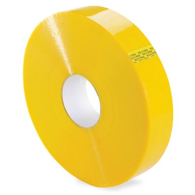 Machine Length Tape - 1.9 Mil, 2" x 1,000 yds, Yellow S-17270Y
