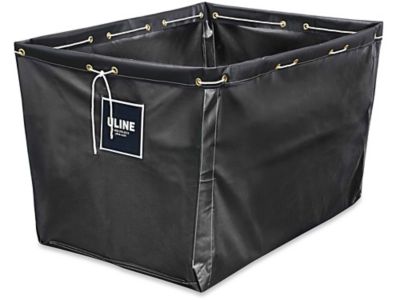 Replacement Liner for Vinyl Basket Truck - 42 x 30 x 30", Black S-17322BL