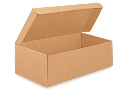 Cajas de Cartón de Una Pieza para Zapatos - 12 x 7 x 4, Kraft, 31 x 18 x  10 cm S-17334 - Uline