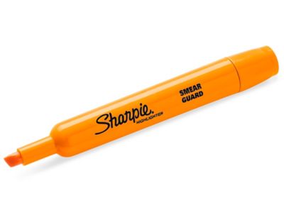 Sharpie® Highlighters - Tank, Fluorescent Orange S-17367FO - ULINE