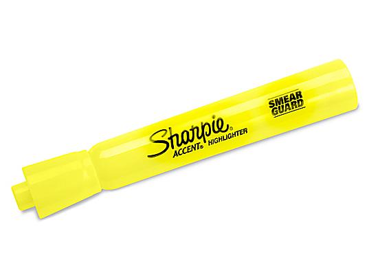 Sharpie Accent Tank Style Highlighter, Chisel Tip, Fluorescent Yellow
