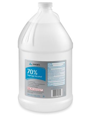 70% Isopropyl Alcohol - 1 Gallon Bottle S-17474 - Uline