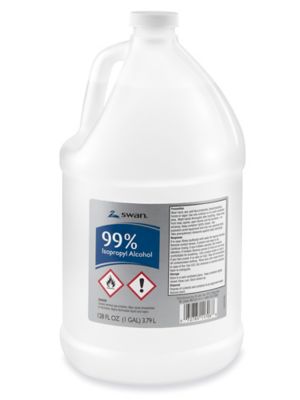 4 Gallons US+ 99% Isopropyl Alcohol USP Grade Bulk (1 Gallon x 4
