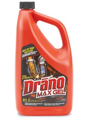 Drano Max Gel Commercial Line 128-fl oz Drain Cleaner in the Drain