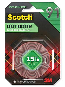 3M 4011 / 411S Scotch&reg; Outdoor Mounting Tape - 1 x 60" S-17641