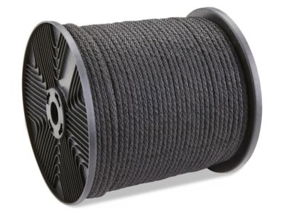 Solid Braided Nylon Rope - 1/8, Black for $34.00 Online in Canada