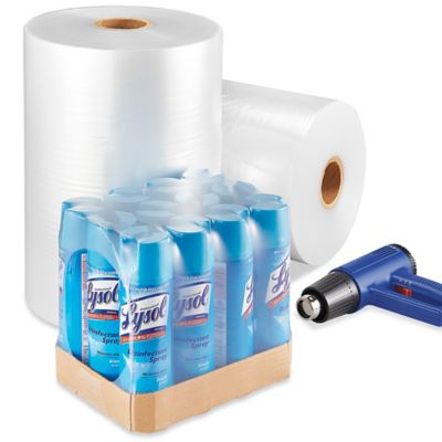 Shrink Film  Shrink Film Bags, Rolls, Tubing, & Equipment - Trinity  Packaging Supply