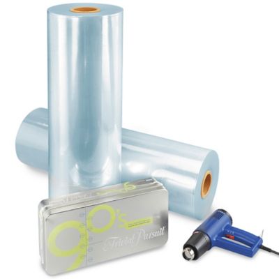 Uline PVC Shrink Film Roll - 75 gauge, 30" x 2,000' S-17663