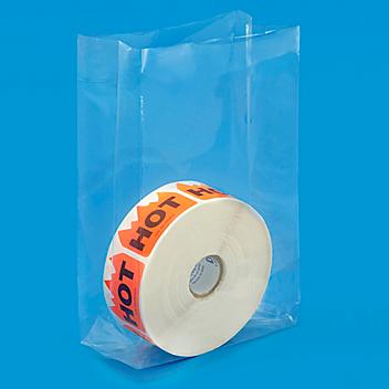 5 x 3 x 10" 1 Mil Gusseted Poly Bags S-17684