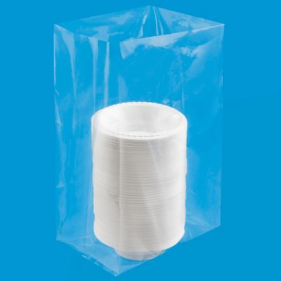 9 x 6 x 18" 1 Mil Gusseted Poly Bags S-17687