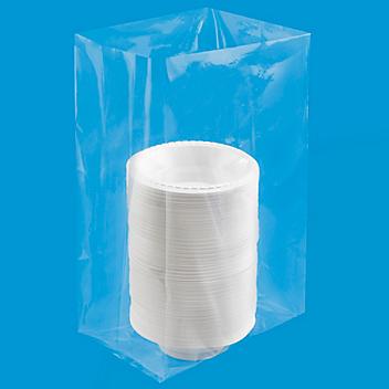 9 x 6 x 18" 1 Mil Gusseted Poly Bags S-17687