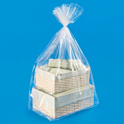 15 x 9 x 32" 1 Mil Gusseted Poly Bags S-17690