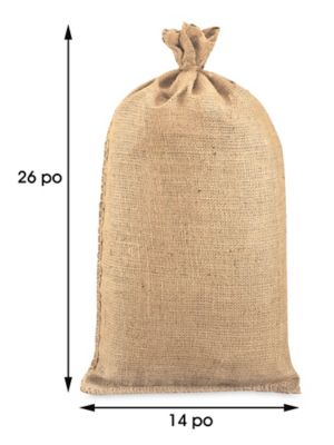 Burlap Bags - 18 x 24 - ULINE - Bundle of 100 - S-8425