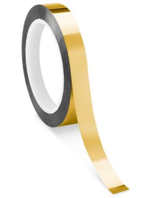 Uxcell Gold Tone Metalized Mylar Tape 30/35/40/50/60/70mm x 50m