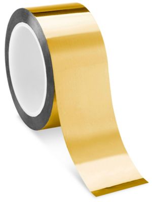 Metalized Mylar® Tape - 2 x 72 yds, Gold S-17717GOLD - Uline