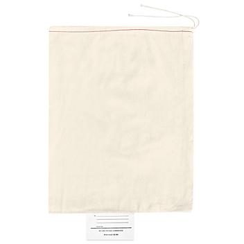 Cloth Mailing Bags with Tag - 12 x 16" S-17834