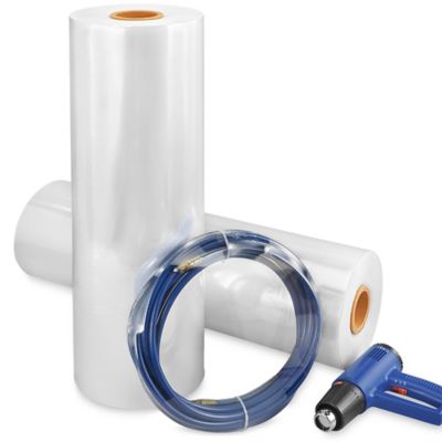 Uline Economy Polyolefin Shrink Film Roll - 75 gauge, 30" x 3,500' S-17838