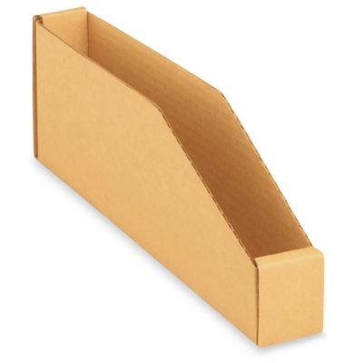 Kraft Corrugated Parts Bins - 2 x 12 x 4 1/2" S-17874