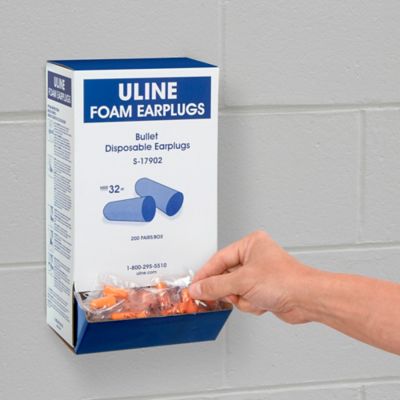 Uline Bullet Earplugs - Uncorded S-17902 - ULINE