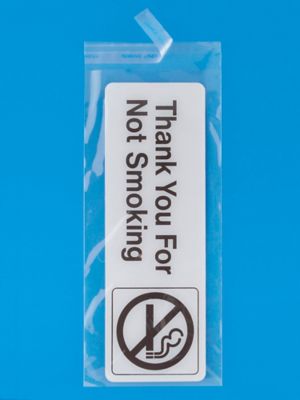 Crystal Clear Resealable Polypropylene Bags - 4 1/8 x 9 1/2" S-17912