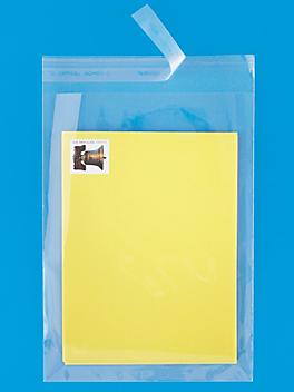 Crystal Clear Resealable Polypropylene Bags - 5 1/4 x 7 1/4" S-17913