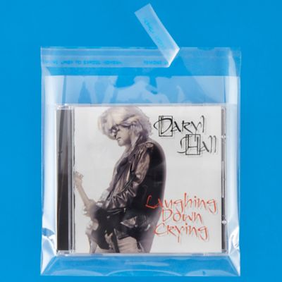 Crystal Clear Resealable Polypropylene Bags - 6 1/2 x 6 1/2" S-17914