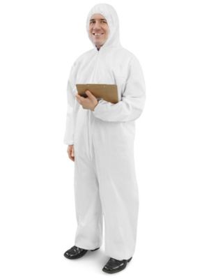  Uline Deluxe Coverall with Hood