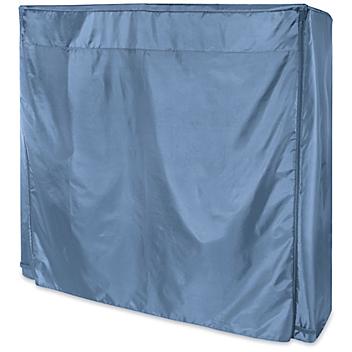 Nylon Clothes Rack Cover - 66 x 63 x 26", Blue S-17936
