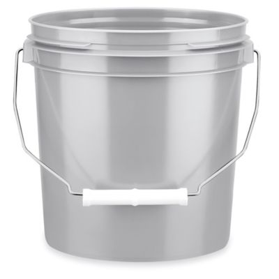 Uline 5 Gallon Bucket, Black