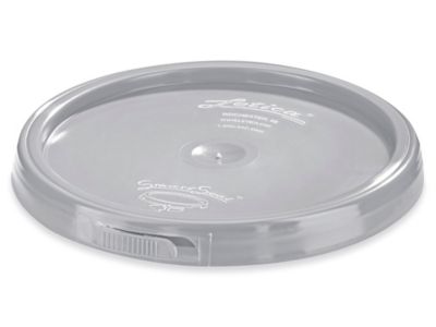 Couvercle standard pour seau en plastique de 1 gallon – Gris