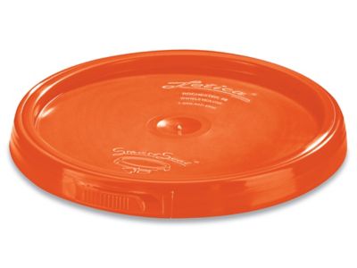 Couvercle standard pour seau en plastique de 1 gallon – Orange