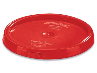 Standard Lid for 1 Gallon Plastic Pail - Red