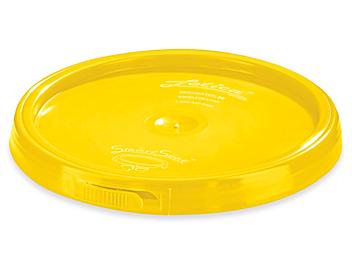 Standard Lid for 1 Gallon Plastic Pail - Yellow S-17942Y