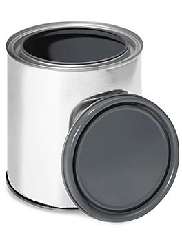 Epoxy-Lined Metal Can with No Handle - 1 Quart S-17946
