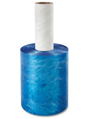 Uline Colored Bundle Wrap - 80 gauge, 5" x 1,000', Blue S-17968BLU