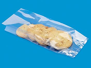 Gusseted Polypropylene Bags - 1.5 Mil, 4 x 2 x 10" S-17970
