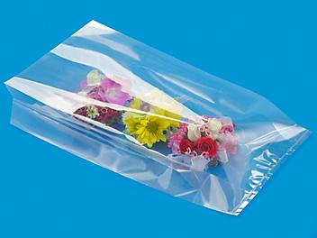 Gusseted Polypropylene Bags - 1.5 Mil, 8 x 3 x 15" S-17972