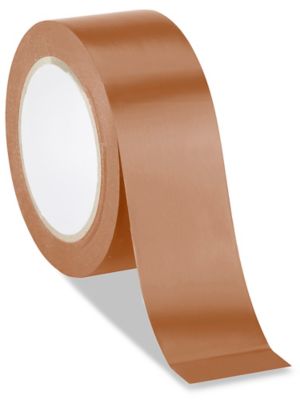 Uline Industrial Vinyl Safety Tape 2" x 36 yds, Brown S18004 Uline