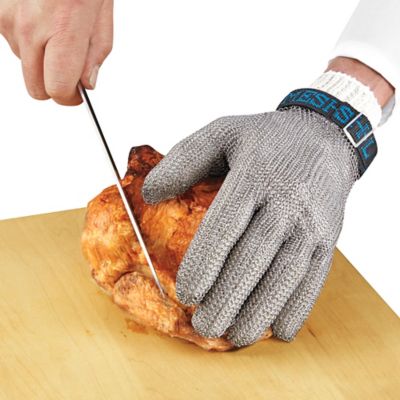  Gant en maille d'acier