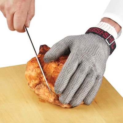 Stainless steel metal mesh glove - Burdis