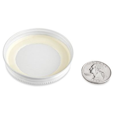 Steel Caps Bulk Pack - 58/400, White S-18018B