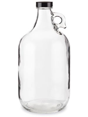 Glass Jugs - 1/2 Gallon, Amber
