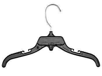 Children's Hangers - Fixed Hook, Black S-18037BL