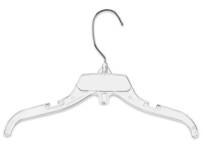 Children's Hangers - Fixed Hook, Clear S-18037C