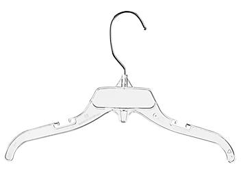 Children's Hangers - Fixed Hook, Clear S-18037C
