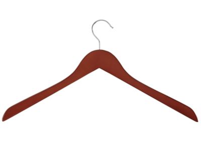 Wire Shirt Hangers - 18, White S-18065 - Uline