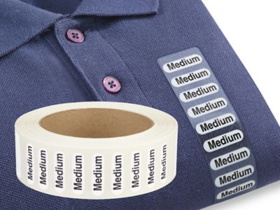 Strip Labels - "Medium" S-18052M