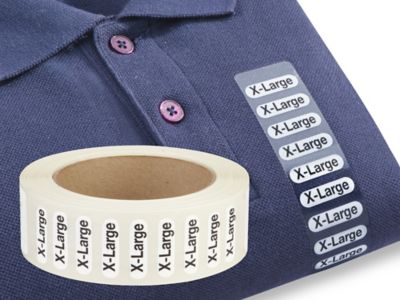 Strip Labels - "X-Large" S-18052X