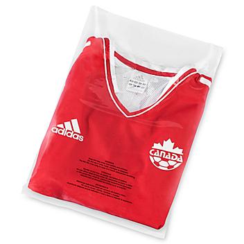 Open End Suffocation Warning Bags - 1 Mil, 10 x 15" S-18057
